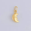 Dije Luna 0.15g / 1.4cm Oro Amarillo 18K