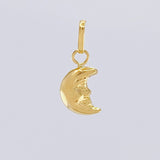 Dije Luna 0.15g / 1.4cm Oro Amarillo 18K