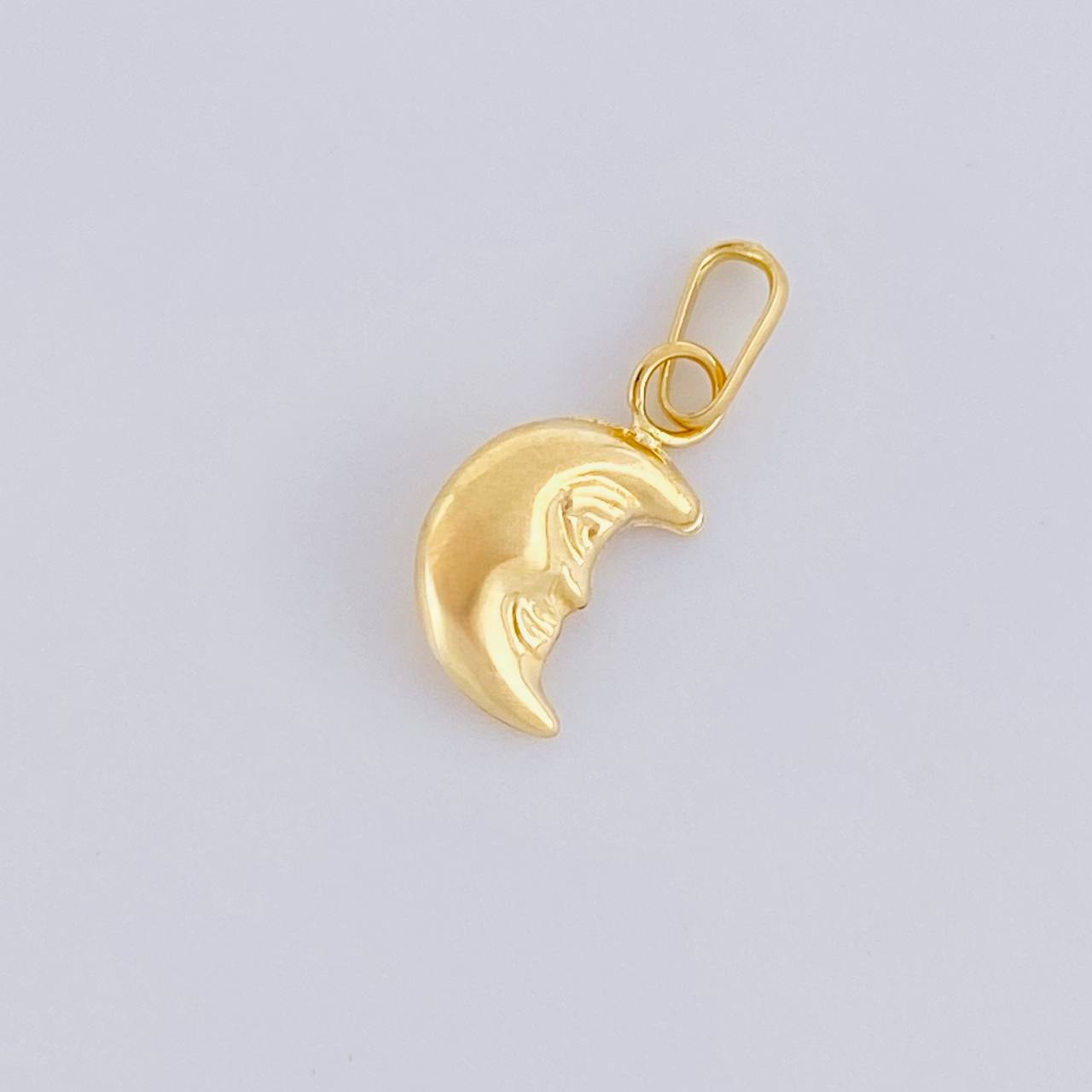 Dije Luna 0.15g / 1.4cm Oro Amarillo 18K