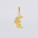 Dije Luna 0.3g / 1.6cm Oro Amarillo 18K