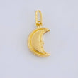 Dije Media Luna 0.5g / 1.9cm Oro Amarillo 18K