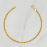 Pulso Chino 1.6g / 21cm / 2.6mm Oro Amarillo 18K