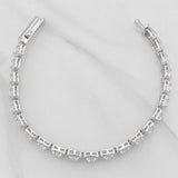 Pulso Tennis 17.7g / 18cm / 6.91mm Plata 925