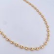 Cadena GC 14.4gr / 58.5cm / 5mm Diamantada Oro Amarillo 18K $