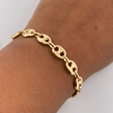 Pulso GC 6.45gr / 18.9cm / 8mm Oro Amarillo 18K $