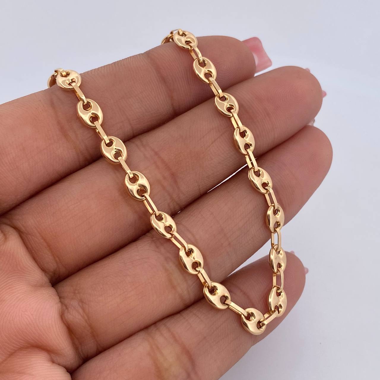 Pulso GC 3.4gr / 20.5cm / 4.5mm Oro Amarillo 18K $