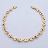 Pulso GC 5.5gr / 20.8cm / 5mm Diamantado Oro Amarillo 18K $