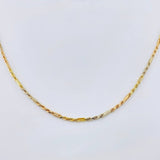 Cadena Lazo Especial 15.65gr / 60cm / 3.4mm Tres Oros +3 18K *