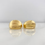 Candongas Media Luna 3.5g / 1.5cm Oro Amarillo 18K