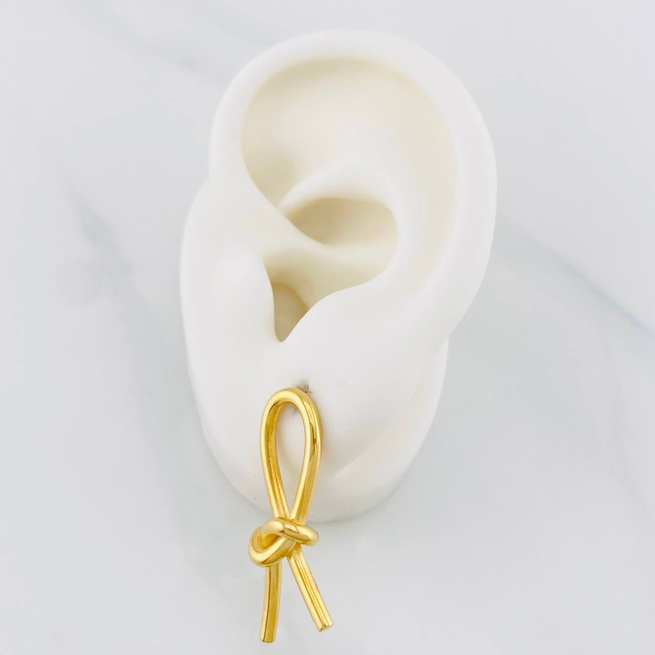 Topos Moño 3.25g / 1.8mm Oro Amarillo 18K