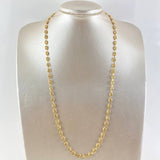 Cadena GC 9.5gr / 45cm / 4.8mm Diamantada Oro Amarillo 18K *