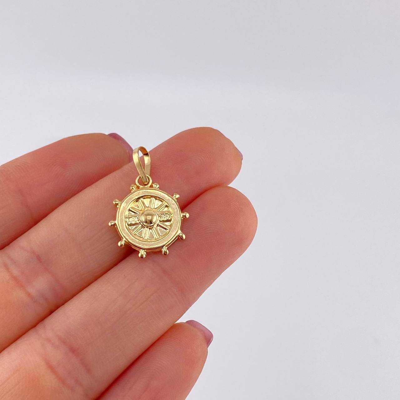 Dije Timón 0.95g / 2cm Oro Amarillo 18K