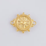 Herraje Timón 0.9g / 1.8cm Oro Amarillo 18K