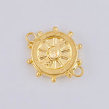 Herraje Timón 0.85g / 1.8cm Oro Amarillo 18K