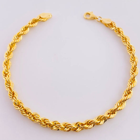Pulso Lazo 4.65g / 19.2cm / 4.4mm Oro Amarillo 18K