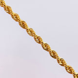 Pulso Lazo 4.65g / 19.2cm / 4.4mm Oro Amarillo 18K