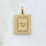 Dije Medusa Texturizado 7.45gr / 4cm / Oro Amarillo 18K