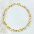 Pulso Figaro 2.6gr / 21cm / 4.5mm Oro Amarillo +1 18K