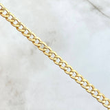 Pulso Cubano 5.4gr / 20cm / 6mm Oro Amarillo +0 18K ©