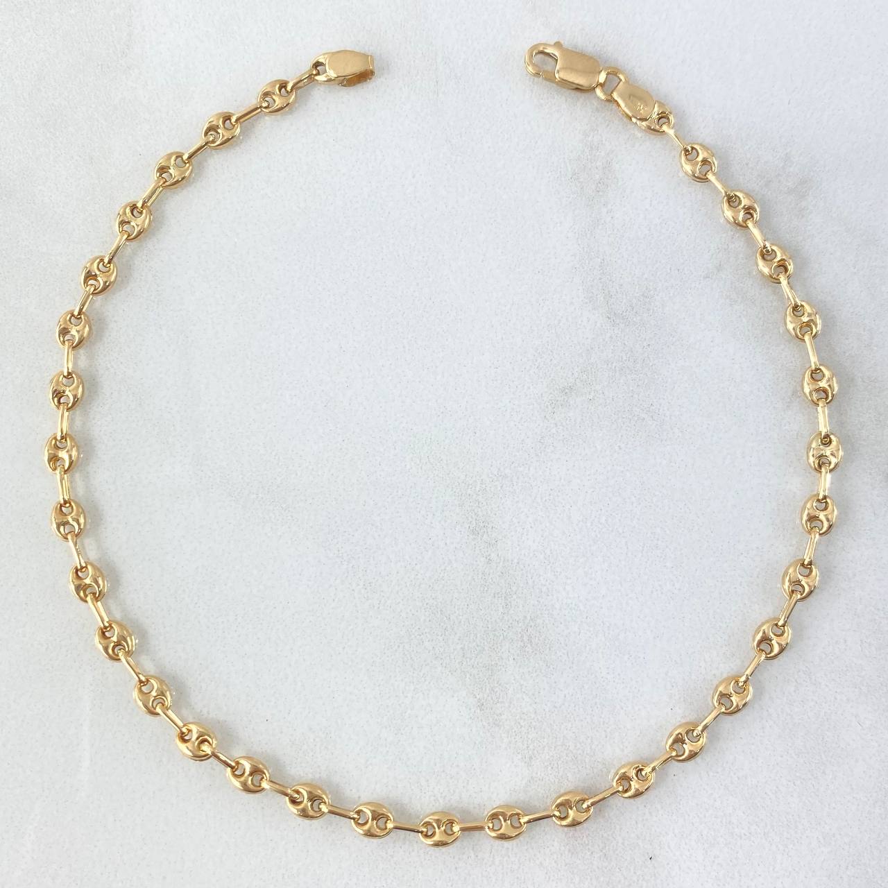 Pulso GC 2.8gr / 21.5cm / 3mm Liso Oro Amarillo 18K