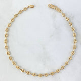 Pulso GC 2.8gr / 21.5cm / 3mm Liso Oro Amarillo 18K