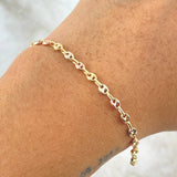 Pulso GC 2.3gr / 19cm / 3.3mm Liso Tres Oros 18K