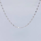 Cadena Plana Diamantada 2.65g / 45.5cm / 2.3mm Plata 925