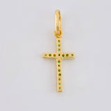 Dije Cruz Tupida 0.65g / 2cm Oro Amarillo 18K