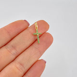 Dije Cruz Tupida 0.65g / 2cm Oro Amarillo 18K