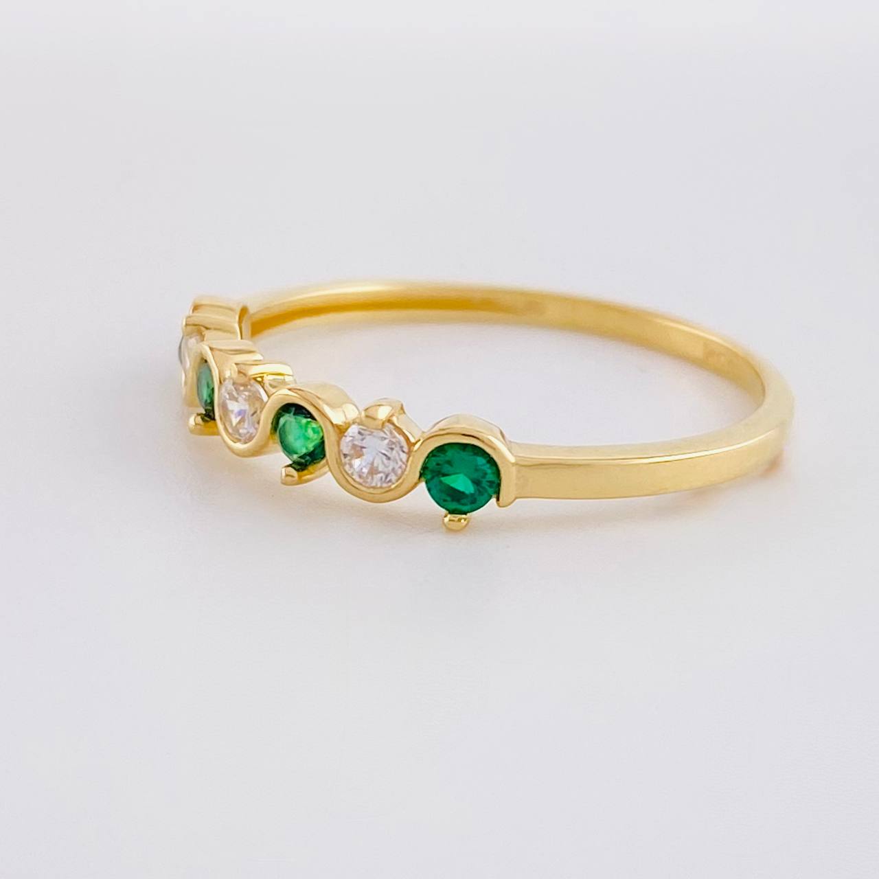 Anillo Cintillo 1.65g / T7 3/4 Oro Amarillo 18K