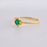 Anillo Estrella 1.4g / T6 1/4 Oro Amarillo 18K