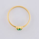 Anillo Estrella 1.4g / T6 1/4 Oro Amarillo 18K
