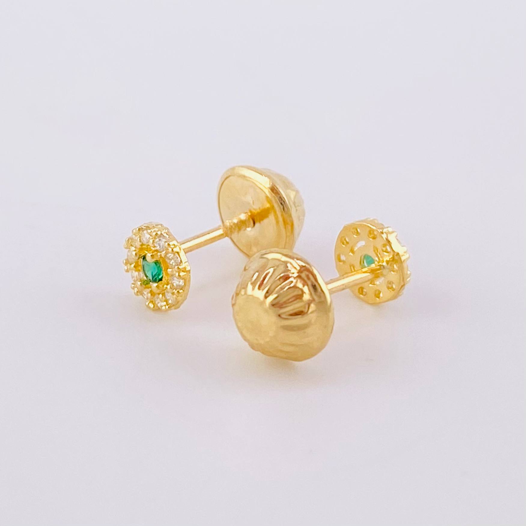 Topos Halo 0.5g / 4.4mm Oro Amarillo 18K