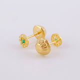 Topos Halo 0.5g / 4.4mm Oro Amarillo 18K