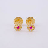 Topos Halo 0.55g / 4.4mm Oro Amarillo 18K