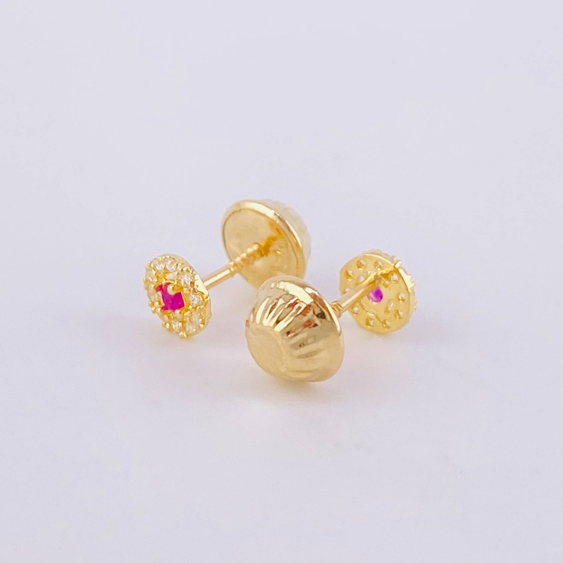 Topos Halo 0.55g / 4.4mm Oro Amarillo 18K