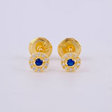 Topos Halo 0.55g / 4.4mm Oro Amarillo 18K