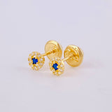 Topos Halo 0.55g / 4.4mm Oro Amarillo 18K