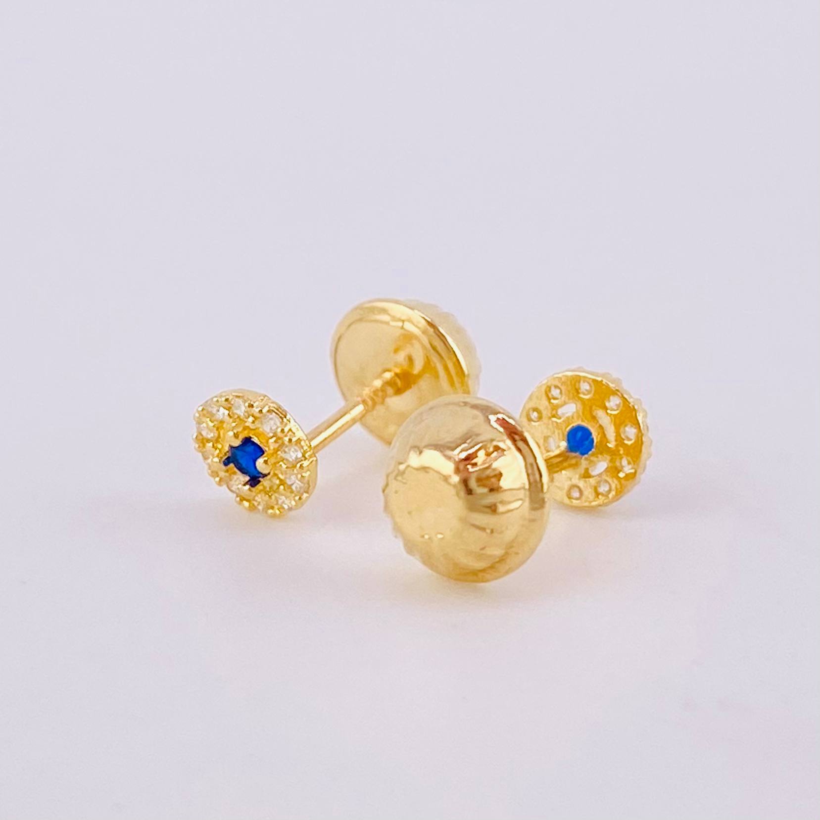 Topos Halo 0.55g / 4.4mm Oro Amarillo 18K
