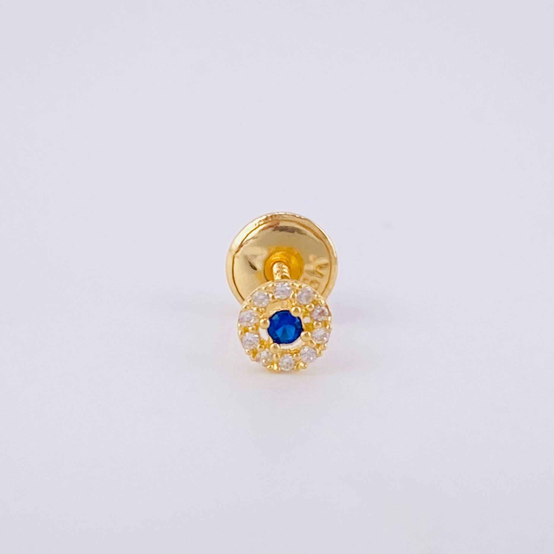 Piercing Circulo Tupido 0.25g / 4.3cm Oro Amarillo 18K