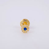 Piercing Circulo Tupido 0.25g / 4.3cm Oro Amarillo 18K