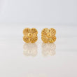 Topos Flor Trebol 0.85g / 6.83mm Oro Amarillo 18K