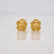 Topos Flor Trebol 0.65g / 5.25mm Oro Amarillo 18K