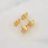 Topos Flor Trebol 0.65g / 5.25mm Oro Amarillo 18K