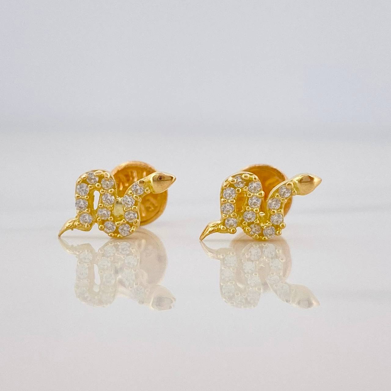 Topos Serpiente 1.05g / 5.25mm Oro Amarillo 18K