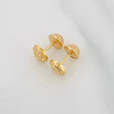 Topos Circulo Corona 0.65g / 5.83mm Oro Amarillo 18K