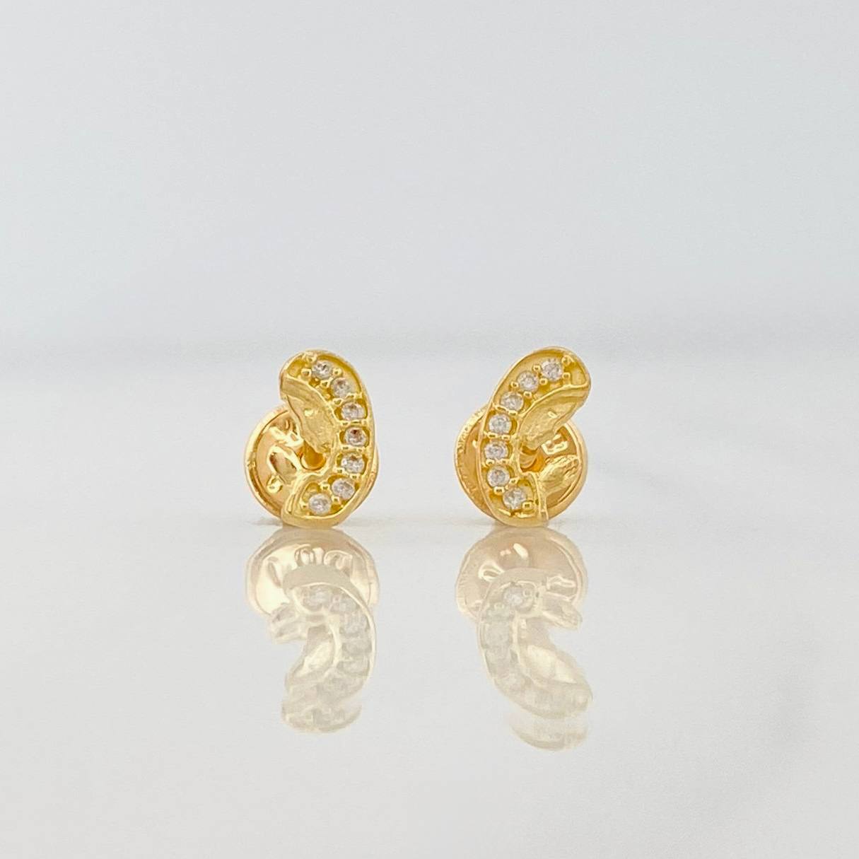 Topos Rostro Virgen Maria 0.85g / 4.18mm Oro Amarillo 18K