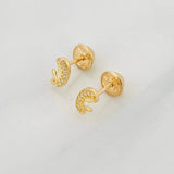 Topos Rostro Virgen Maria 0.85g / 4.18mm Oro Amarillo 18K