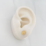 Topos Virgen Milagrosa 1.05g / 6.27mm Oro Amarillo 18K