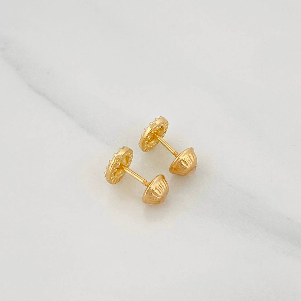 Topos Virgen de Guadalupe 1.1g / 6.15mm Oro Amarillo 18K